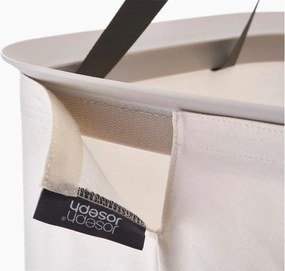 Coș de rufe bej din material textil 60 l Tota One – Joseph Joseph