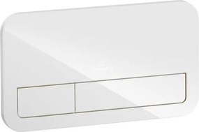 Clapeta de actionare Villeroy&Boch ViConnect sticla alb lucios