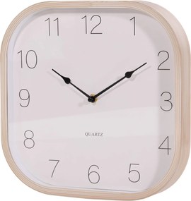 Ceas cu rama din imitatie de lemn