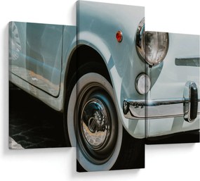 Tablou - mașina retro Fiat (90x60 cm)