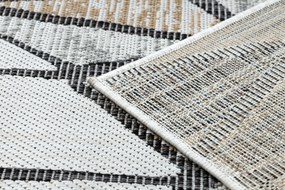 Covor SISAL COOPER Mozaic 22208 ecru / negru