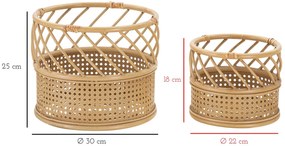 Mauro Ferretti Ghivece Rotunde Plante cm Ø 30X25-22X18 | Aosom Romania