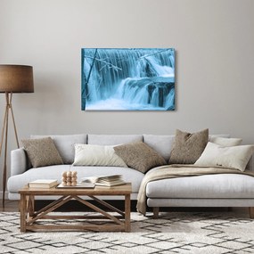 Tablou - cascadele închețate (90x60 cm)