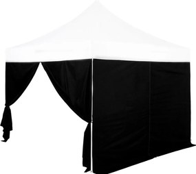 Perete lateral pentru cort de petrecere INSTENT &quot;PRO&quot; -negru