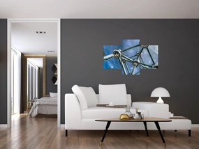 Tablou- atomium la Bruxelles (90x60 cm)