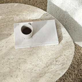 Măsuță de conferință Rock Travertine