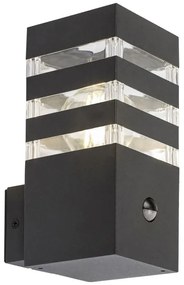 Aplică de exterior cu senzor ANKARA 1xE27/12W/230V IP44 Rabalux 77025