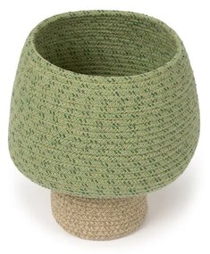 Coș de jucării pentru copii verde din material textil ø 25x36 cm Big Tree – Lorena Canals