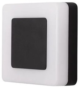 Aplica perete LED de exterior IP65 TUNE neagra NVL-9529721
