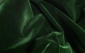 Set draperii soft cu rejansa transparenta cu ate pentru galerie, Super, densitate 200 g/mp, Verde, 2 buc