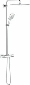 Coloana de dus cu baterie termostatata Grohe RainShower Smartactive 310 Mono