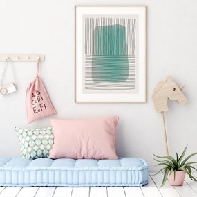 Poster - Abstracție pictată (A4)