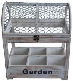 Suport pentru flori din lemn (înălțime 39 cm) – Garden Pleasure