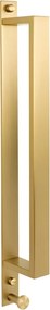 Cuier de baie Brush Gold