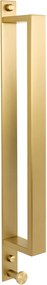 Cuier de baie Brush Gold