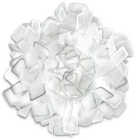 Plafoniera design unicat realizata manual Clizia Medium White, 53cm