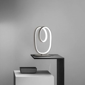 Veioza LED design modern Diva, auriu, alb sau titan