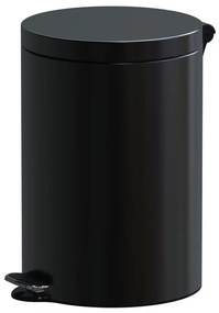Coș de gunoi cu călcare, 20 l, negru