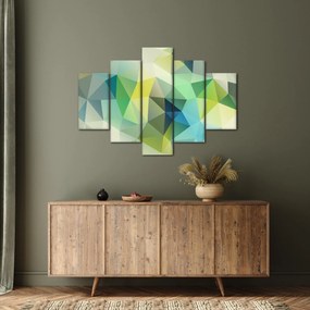 Tablou abstracțiunii geometrice (150x105 cm)