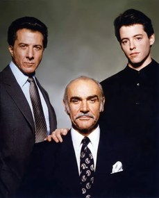 Fotografie Dustin Hoffman, Sean Connery And Matthew Broderick.