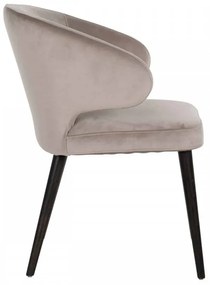 Scaun tapitat Indigo bej