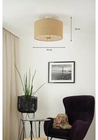 Brilagi - Lustr COUNTRY ROLLER 1xE27/15W/230V pr. 45 cm bejliu