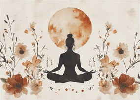 Tablou - Yoga Portocalie (70x50 cm)
