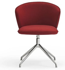 Set de scaune de sufragerie burgundy 2 buc. tapițat Add – Teulat