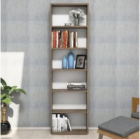 Biblioteca/etajera carti, Homs Design, nuc, 160 x 50 x 20 cm, PAL