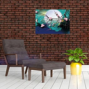 Tablou - Copac,grafic (70x50 cm)