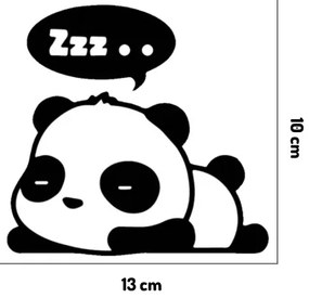 Autocolante pentru întrerupător "Panda adormit 2" 13x10 cm