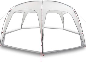 vidaXL Cort de petrecere gri rezistent la apă