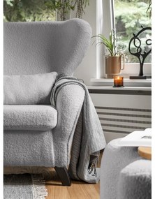 Fotoliu cu spătar înalt Miuform Miuf, gri