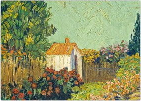 Tablou - Imitator of Vincent van Gogh, Landscape, reproducere (70x50 cm)