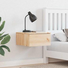 vidaXL Noptieră Montată pe Perete cu sertar Pe perete Maro 37 x 35 x 18.5 cm