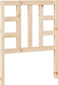 vidaXL Tăblie de pat, 81x4x100 cm, lemn masiv de pin