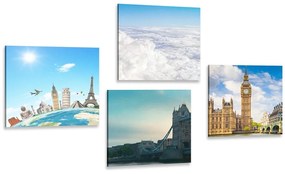 Set tablouri excursie în Londra