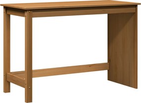 vidaXL Birou Maro miere 112 x 50 x 75 cm Lemn de pin masiv