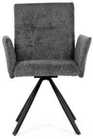 Set de scaune de sufragerie cu mecanism deîntoarcere DCH-W1117 GREY2, 2 buc.