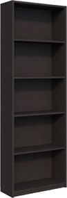 Biblioteca Adore Nurdan, 5 rafturi, 58x170x23 cm