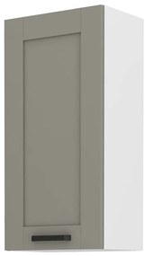 Dulap superior de bucătărie Lucid 45 G 90 1F (claygrey + alb). 1045458