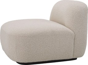Fotoliu design modern LUX Bjorn, boucle crem 115336 HZ