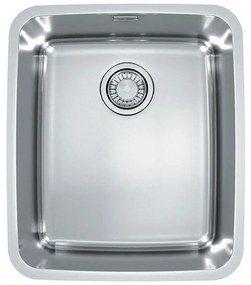 Chiuveta inox Alveus Luno 40 Satin 48x40 cm