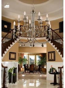 Jupiter 1599 - DK 12 CH - Lustra DAKAR 12xE14/40W