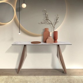 Consola design LUX Porcelain Marble