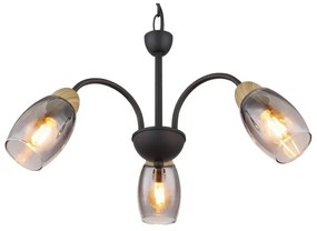 Lustra 3L design modern Gerly negru