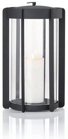 Felinar cu LED negru cu USB (înălțime 35 cm) Firefly – Zone