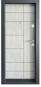 Usa metalica de apartament cu izolatie si vizor Novo Doors First Class NDS01, Deschidere Stanga Dreapta, Dimensiune 200X88 cm, Tabla 1.2 mm, Kit