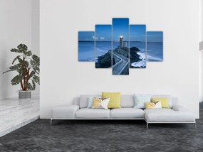 Tablou cu far și marea (150x105 cm)