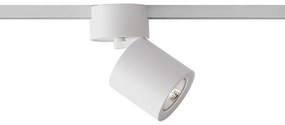 Spot modern alb pentru sistem de șină monofazat GU10 70mm - Iconic Roto